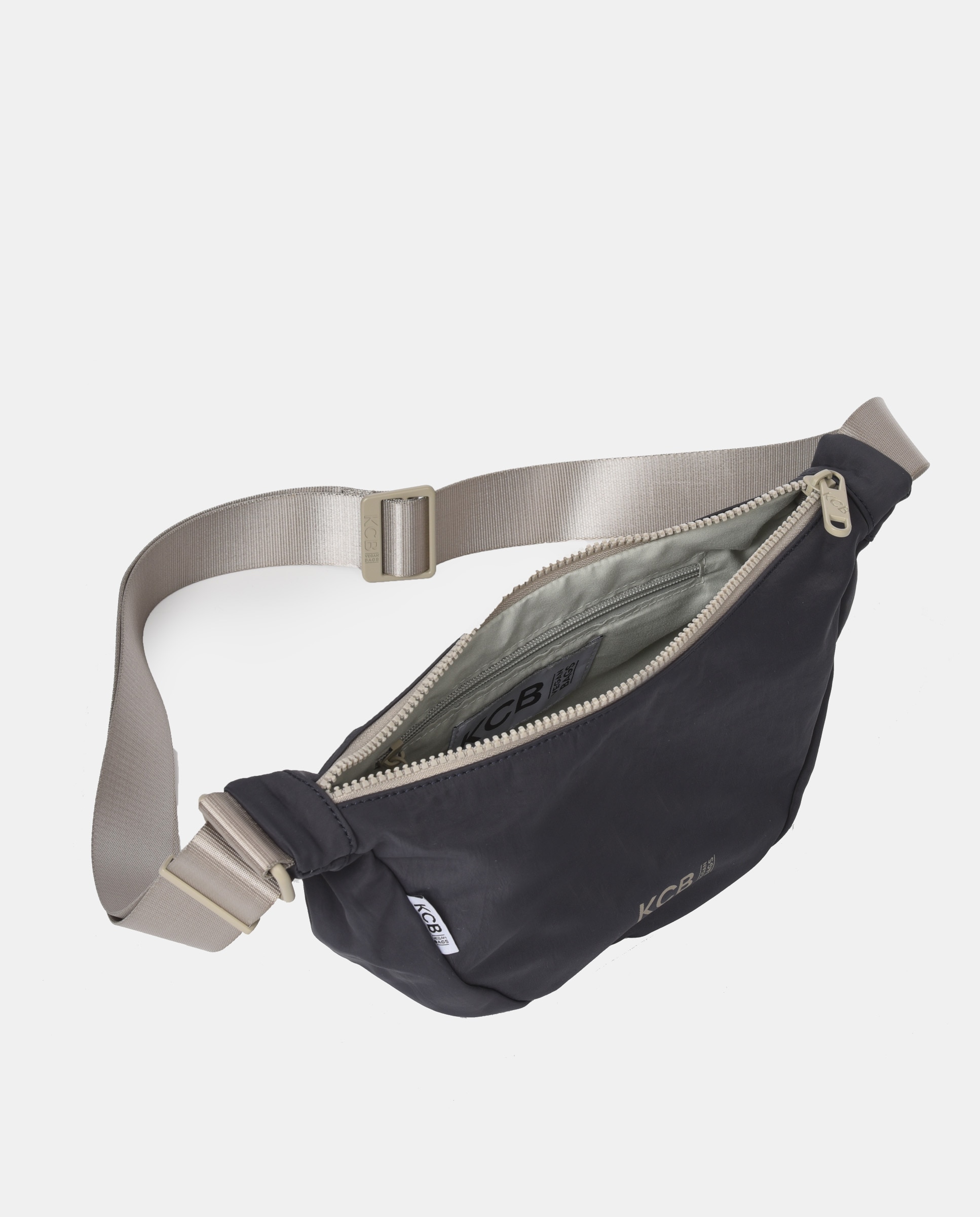 Bandolera medialuna KCB Balloon - Gris oscuro Gris oscuro-3