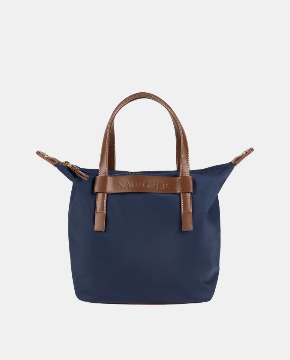 Imagem 0 de Mala de Formato Mini Shopper-Cube com Fecho de Correr e Detalhes em Contraste.