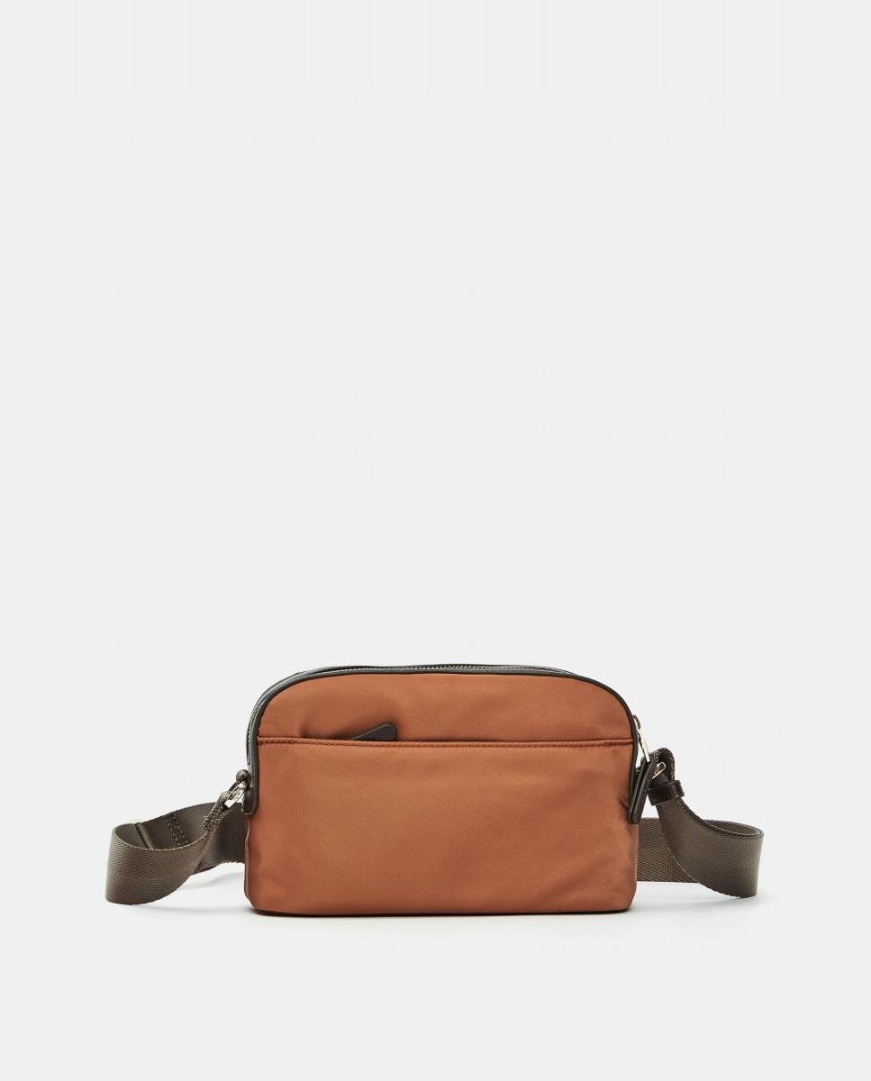 Imagem 0 de Mala a tiracolo pequena vermelha com acabamento brilhante