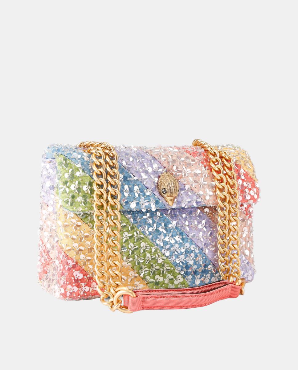 Mala Kensington em Tecido - Pastel Multicolor-2