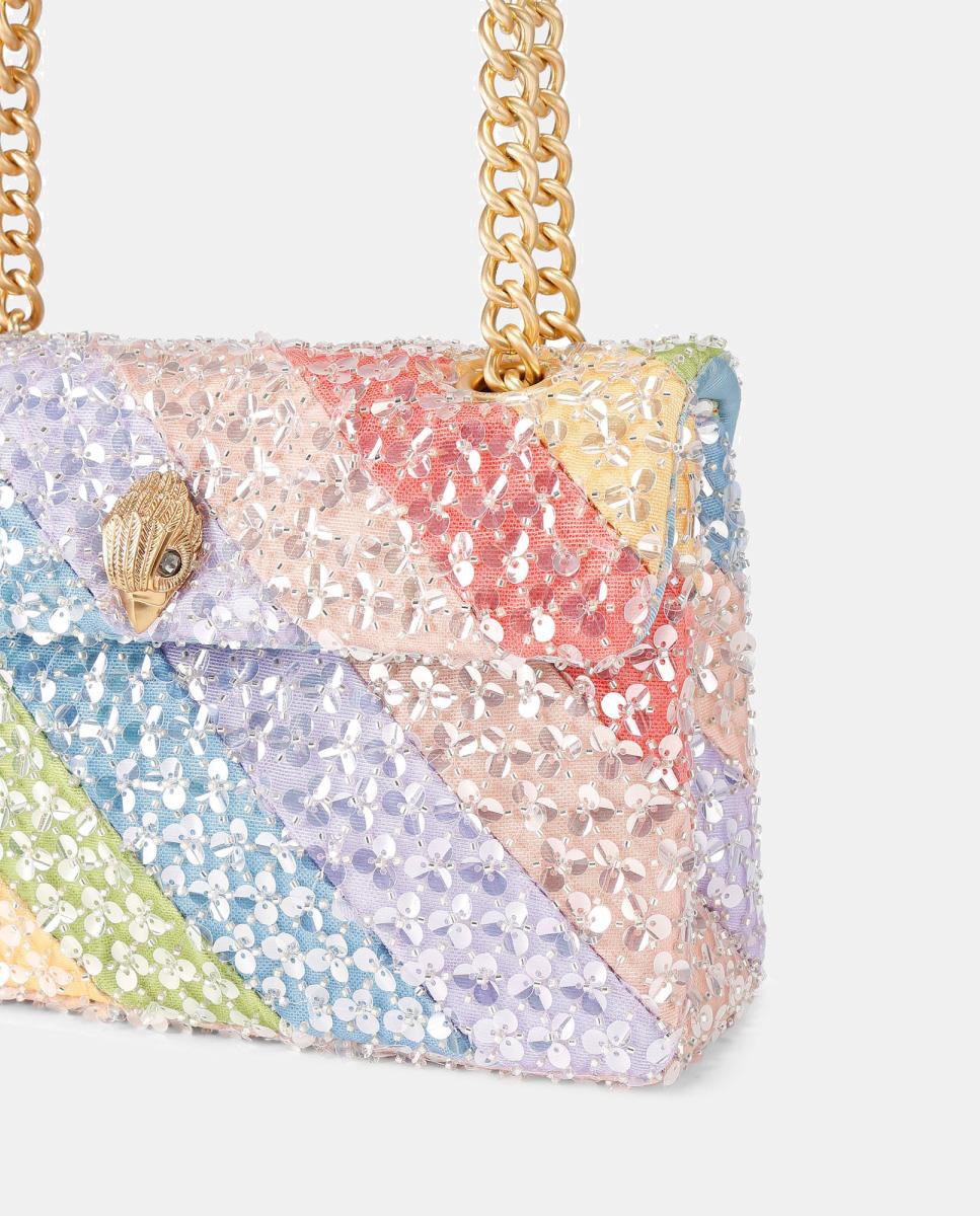 Mala Kensington em Tecido - Pastel Multicolor-5