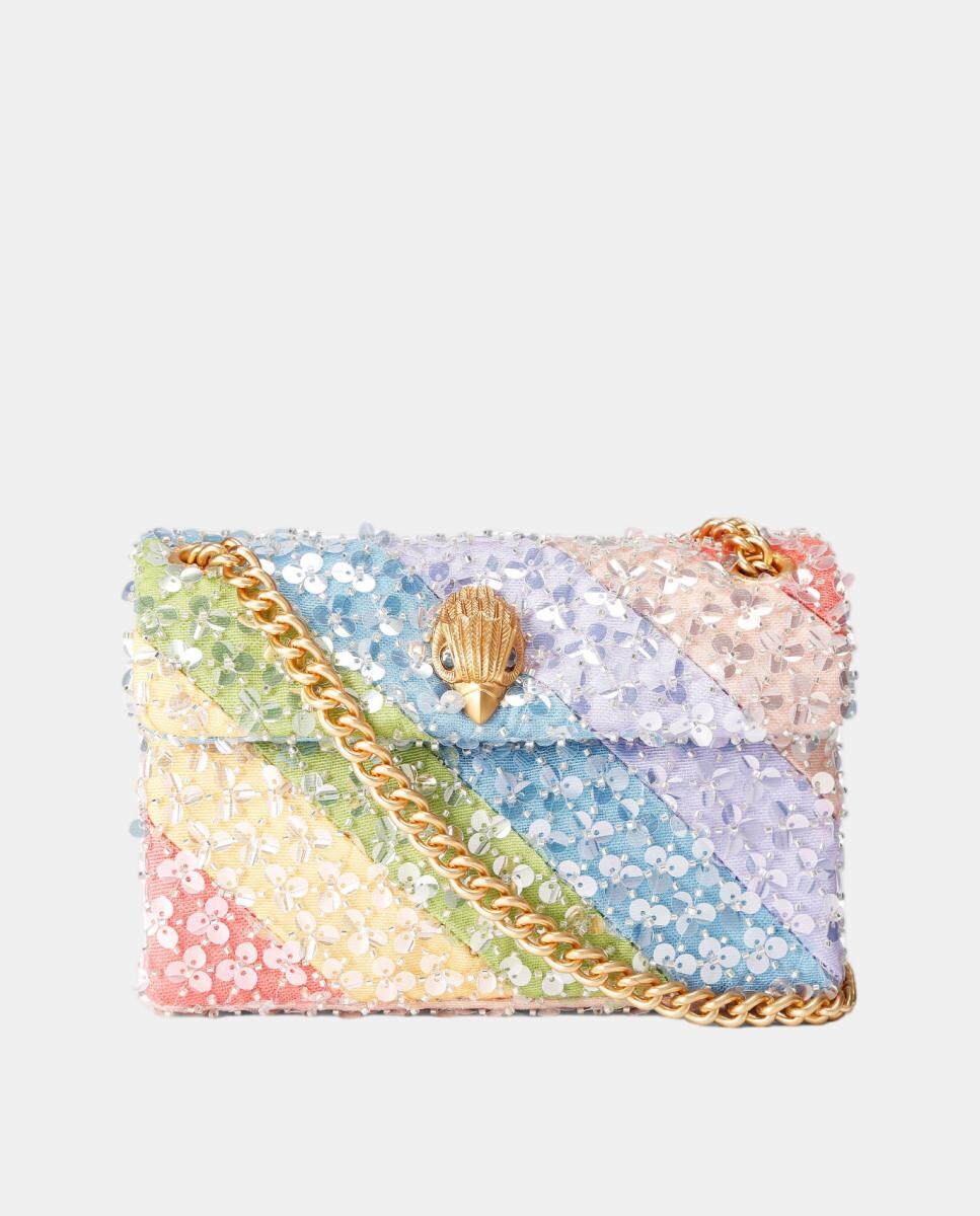 Mala Kensington Mini em Tecido Multicolor-1