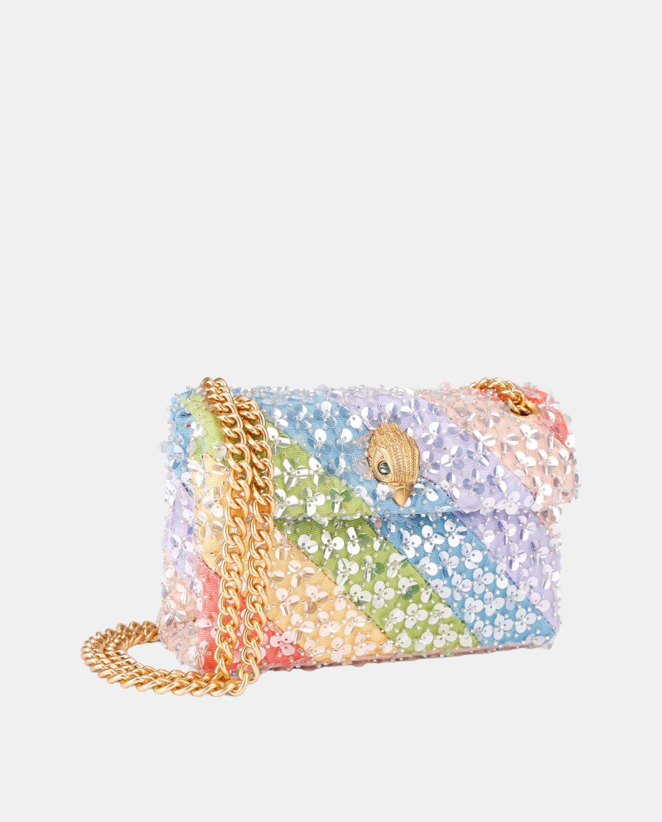 Mala Kensington Mini em Tecido Multicolor-2