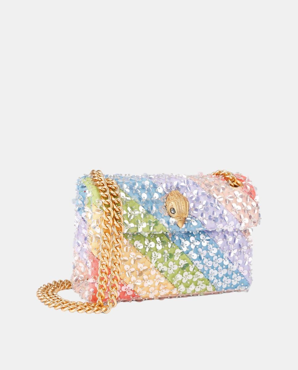 Mala Kensington Mini em Tecido Multicolor-2