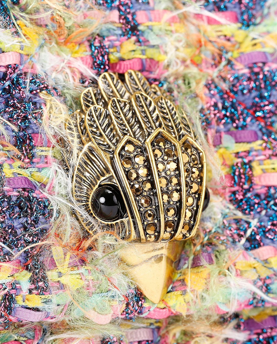 Mala Kensington de Tweed Grande Multicolor-4