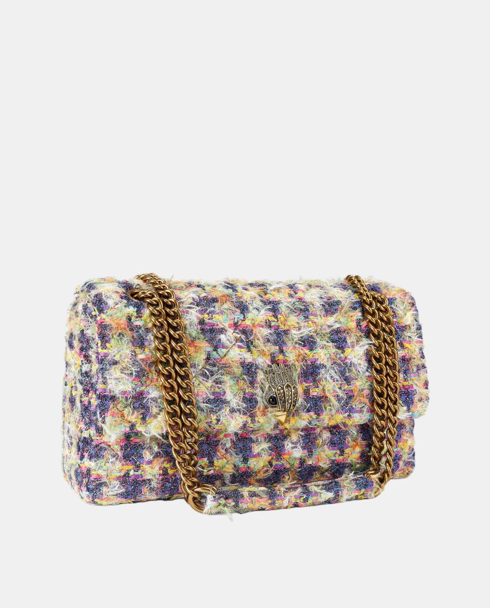 Mala Kensington de Tweed Grande Multicolor-5