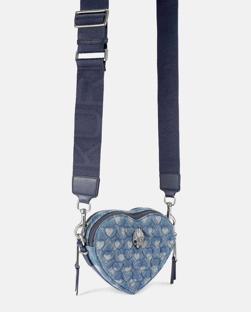 Mala Kensington Coração Azul-2