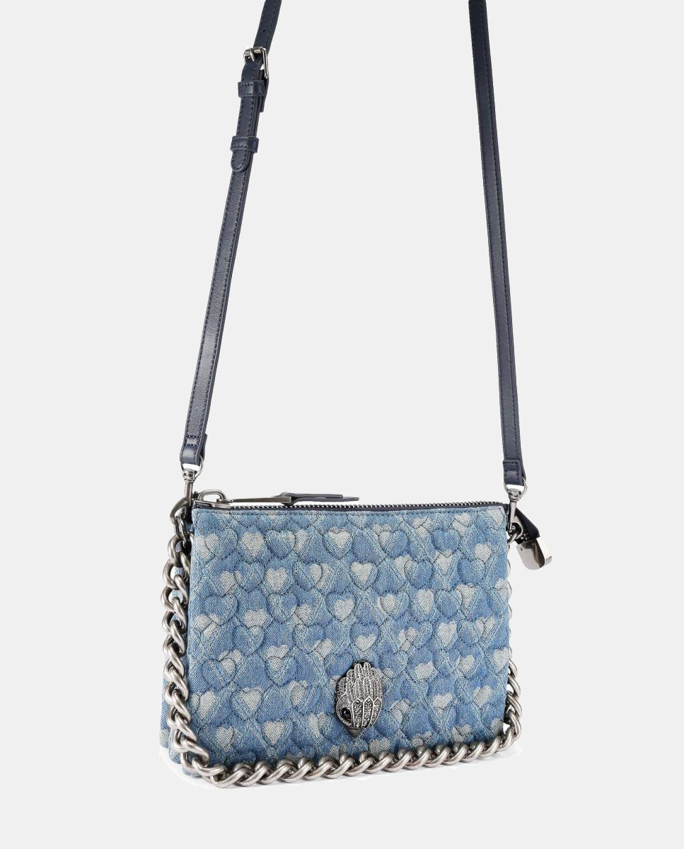 Mala Kensington Puff de Ganga Azul-2