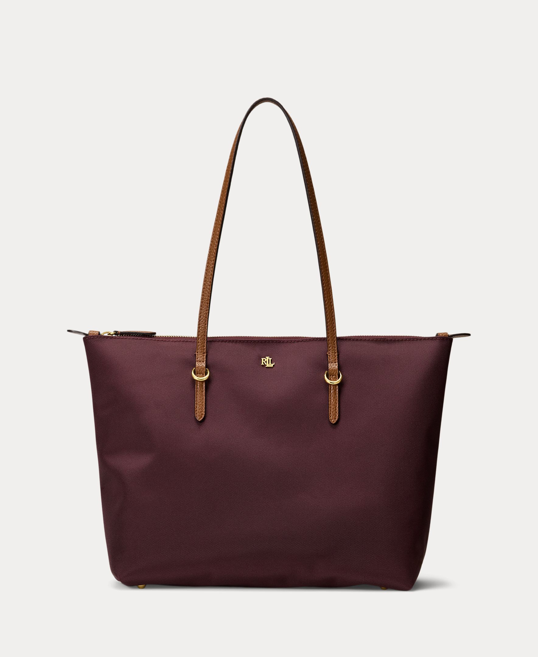 Mala Tipo Tote Keaton Média de Nylon Grená-1