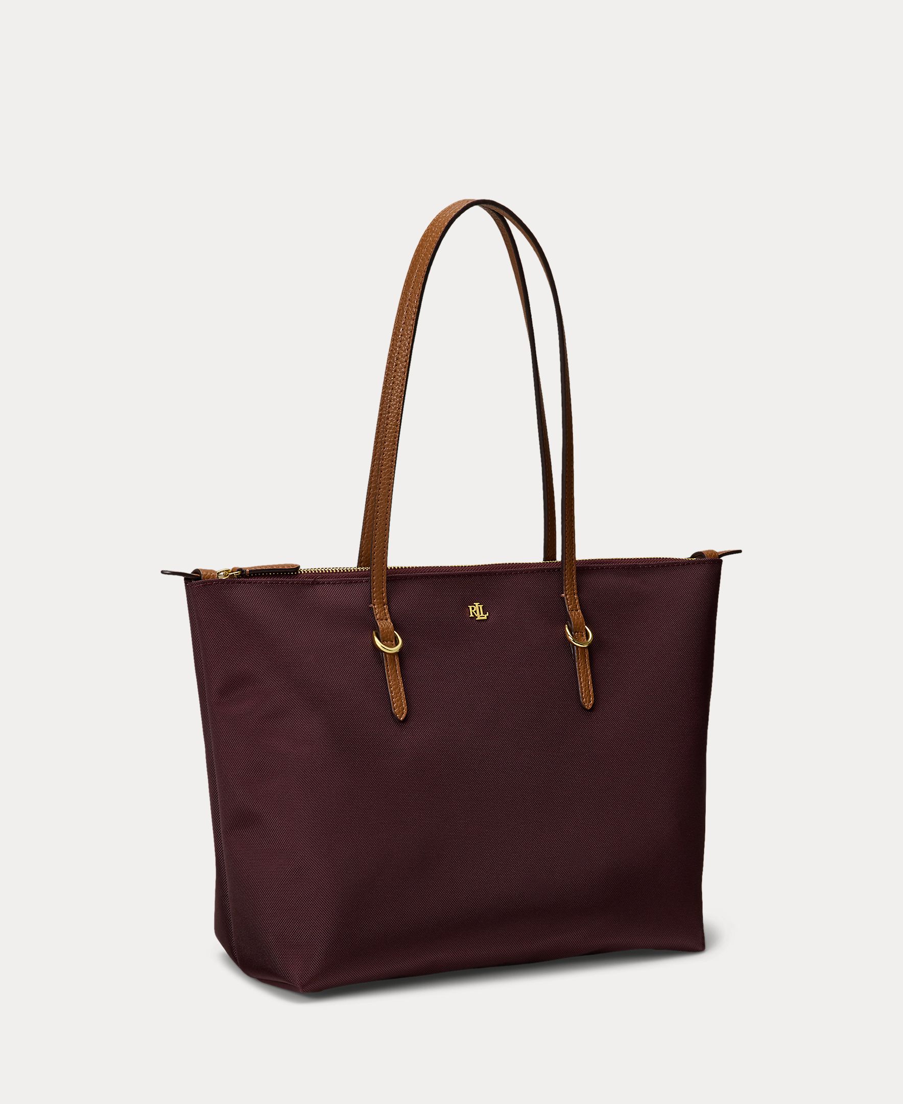 Mala Tipo Tote Keaton Média de Nylon Grená-3