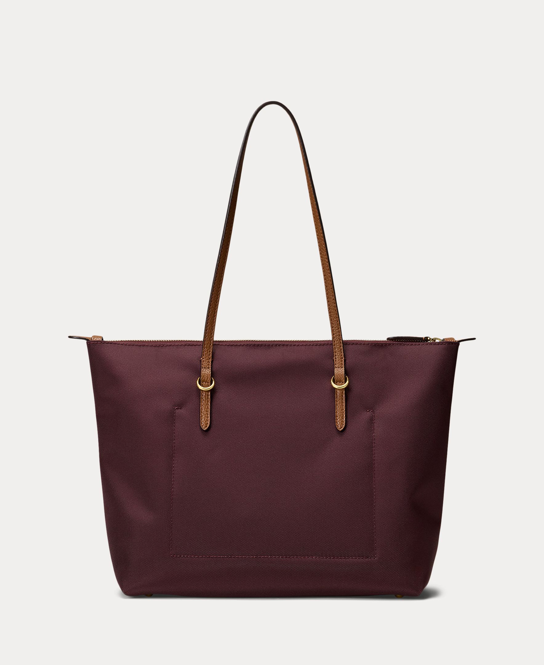Mala Tipo Tote Keaton Média de Nylon Grená-4