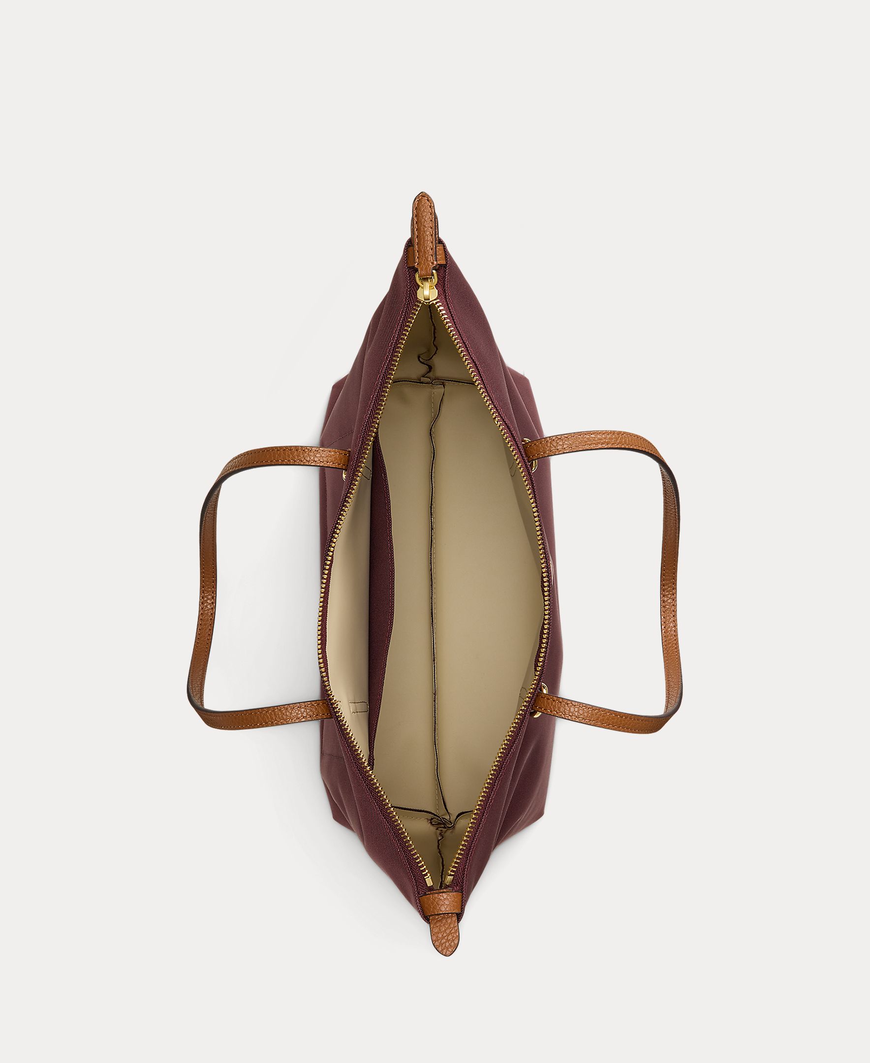 Mala Tipo Tote Keaton Média de Nylon Grená-5