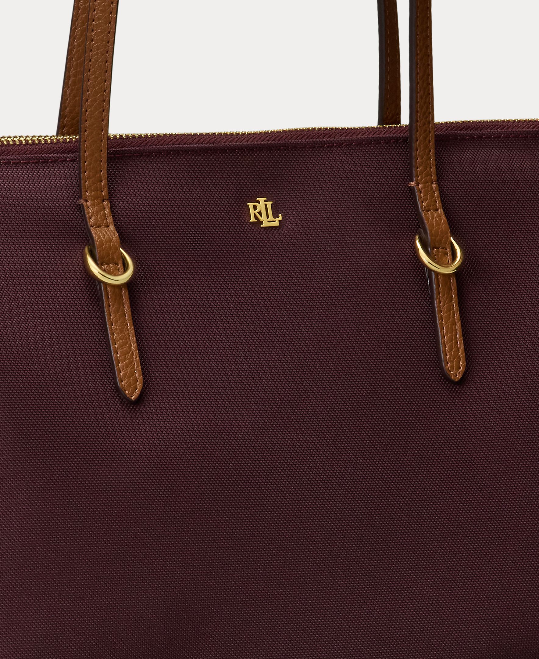 Mala Tipo Tote Keaton Média de Nylon Grená-6