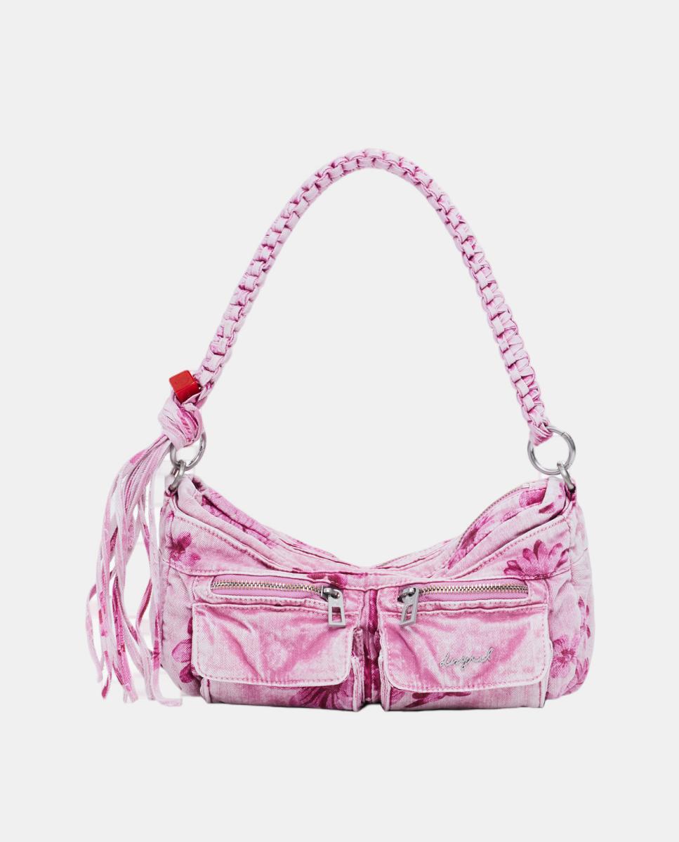 Imagem 0 de Mala Média de Ganga com Estampado Floral