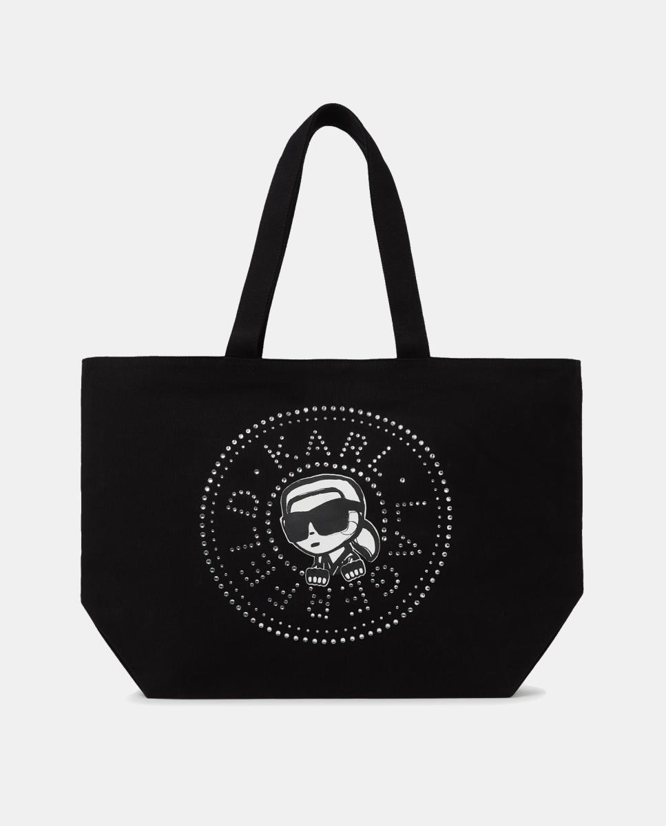 Imagem 0 de Mala Shopper Ikon Circle Karl com Pedraria