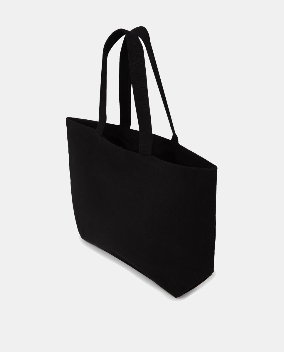 Mala Shopper Ikon Circle Karl com Pedraria Preto-2