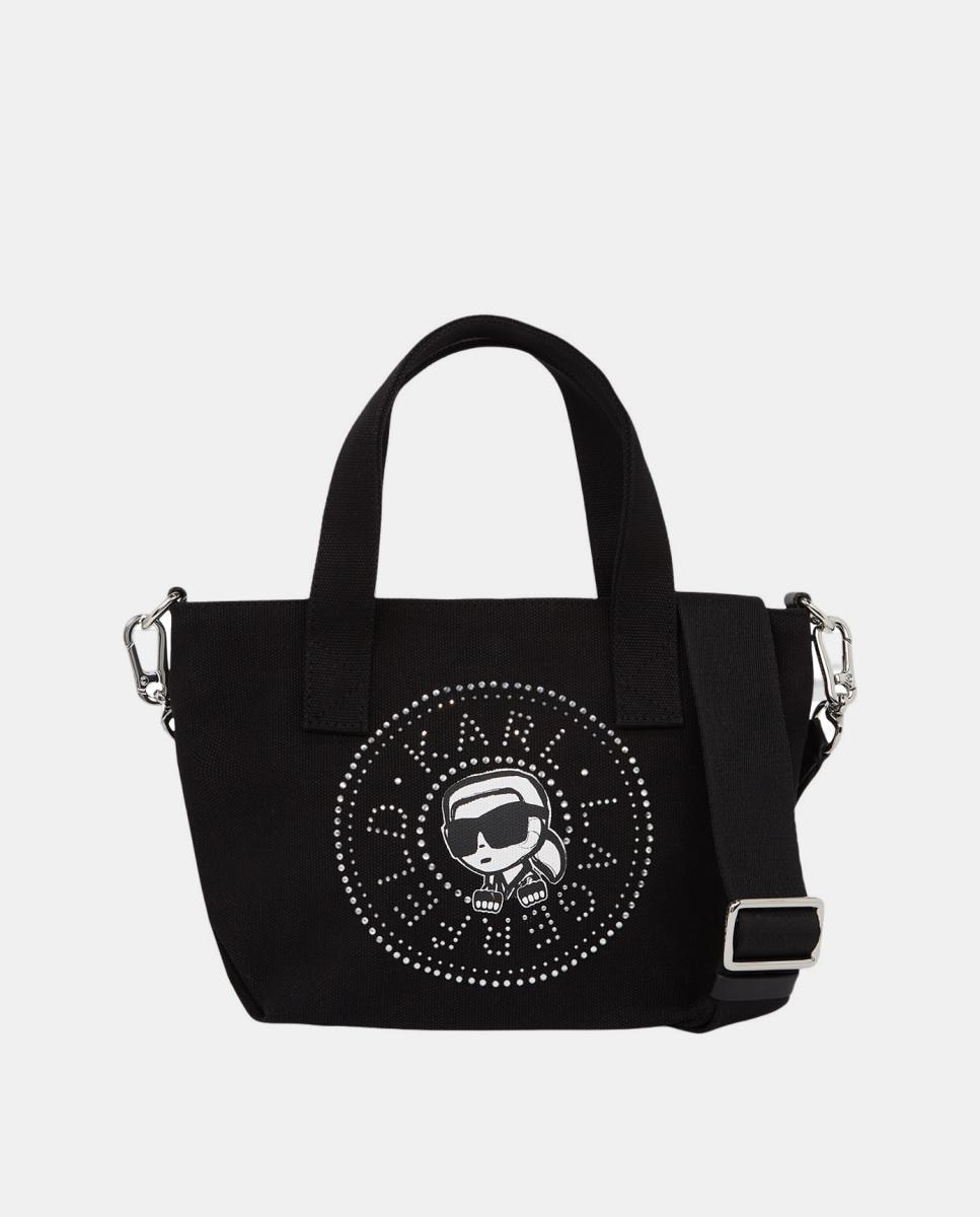 Imagem 0 de Mala Shopper Pequena Ikon Circle Karl com Pedraria