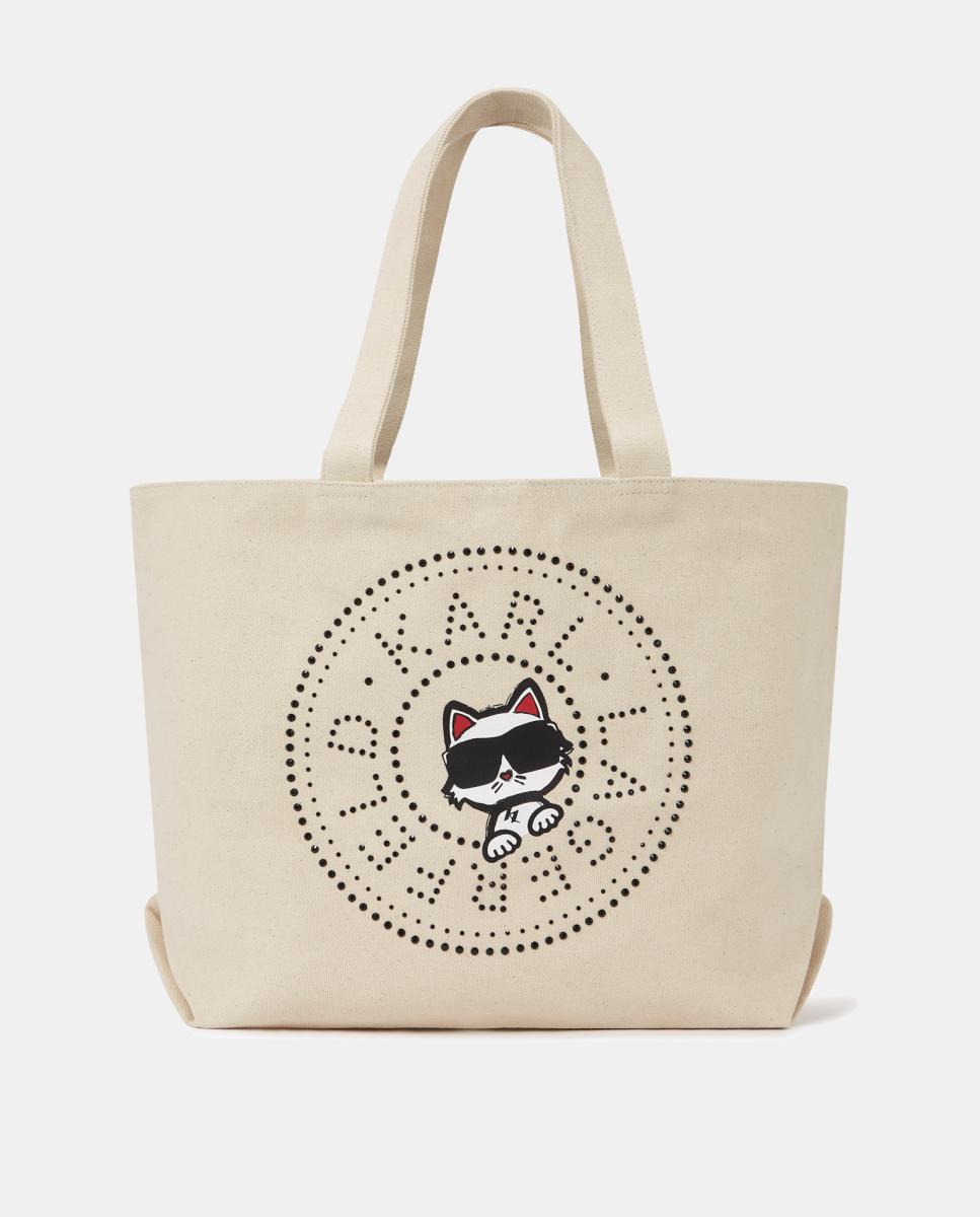 Imagem 0 de Mala Shopper Ikon Circle Choupette com Pedraria