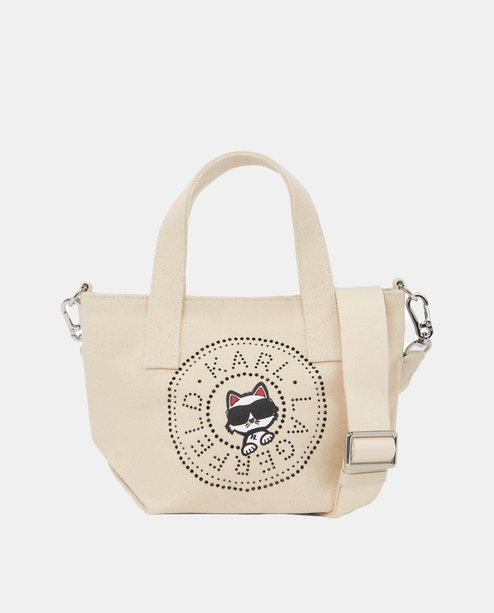 Imagem 0 de Mala Shopper Pequena Ikon Circle Choupette com Pedraria