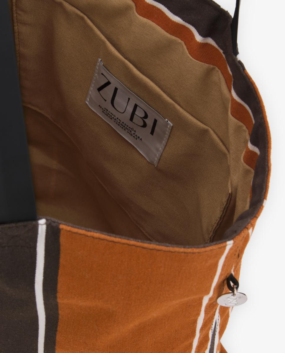 Mala Tipo Tote Baixa - Laranja Bege-2