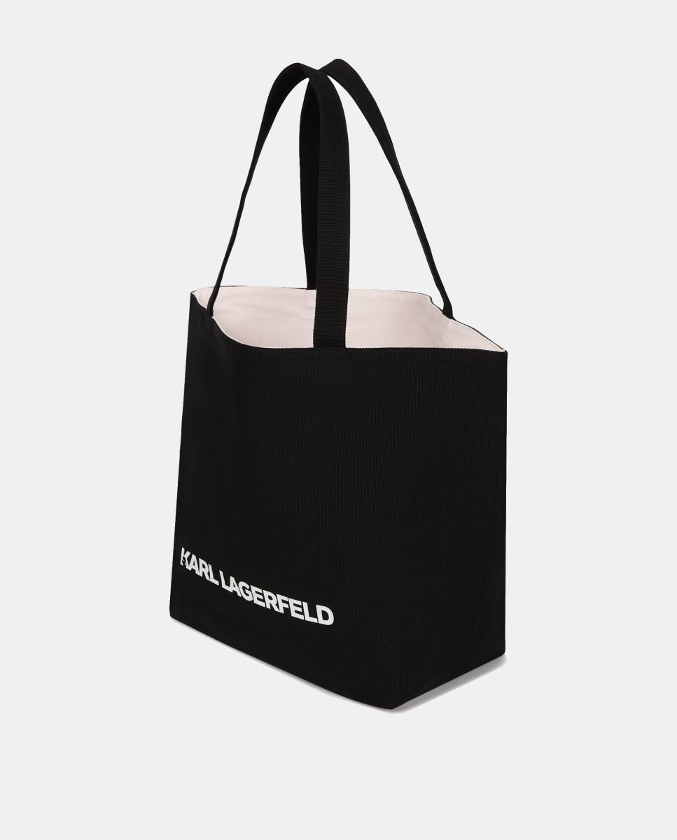 Shopper Reversível Ikon Preto-2