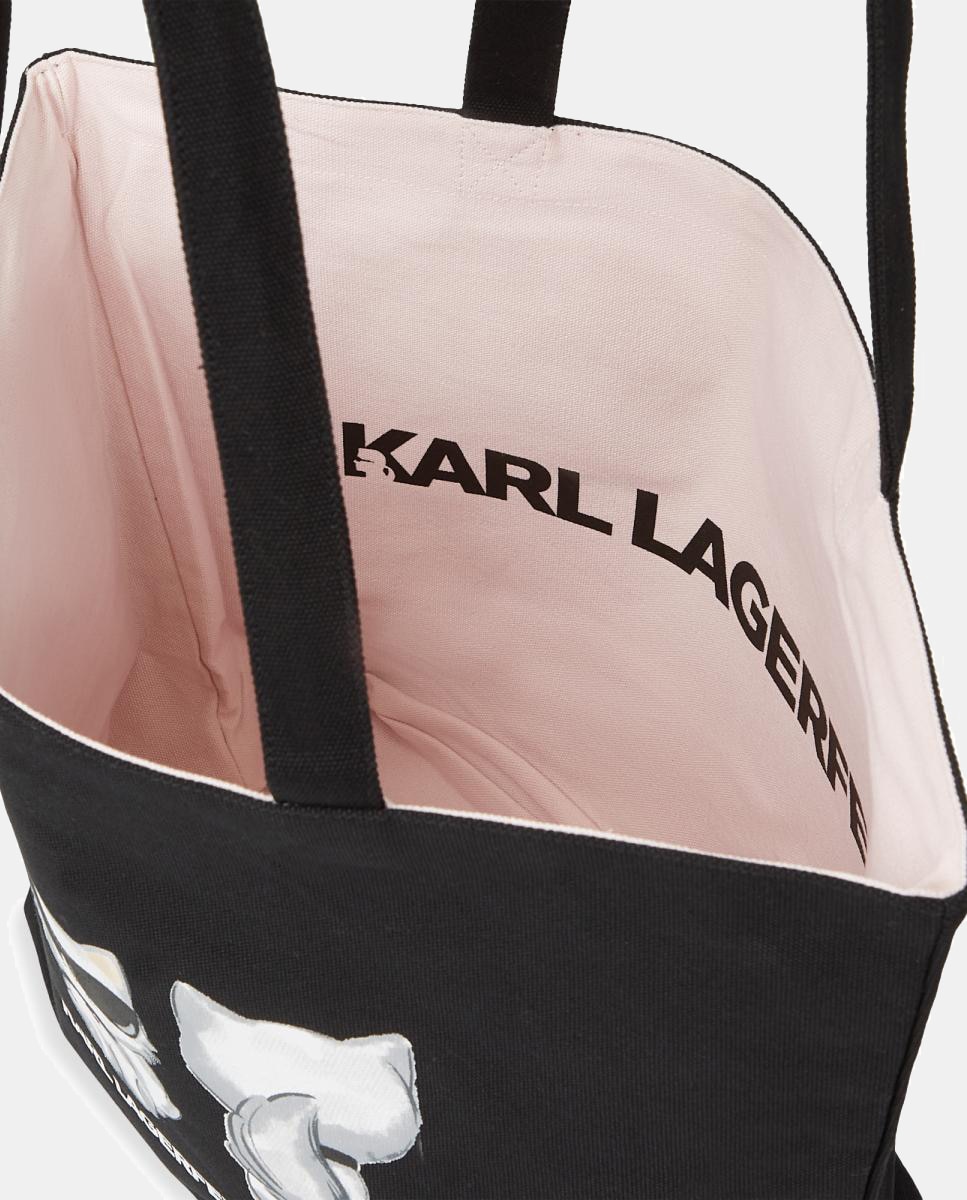 Shopper Reversível Ikon Preto-4