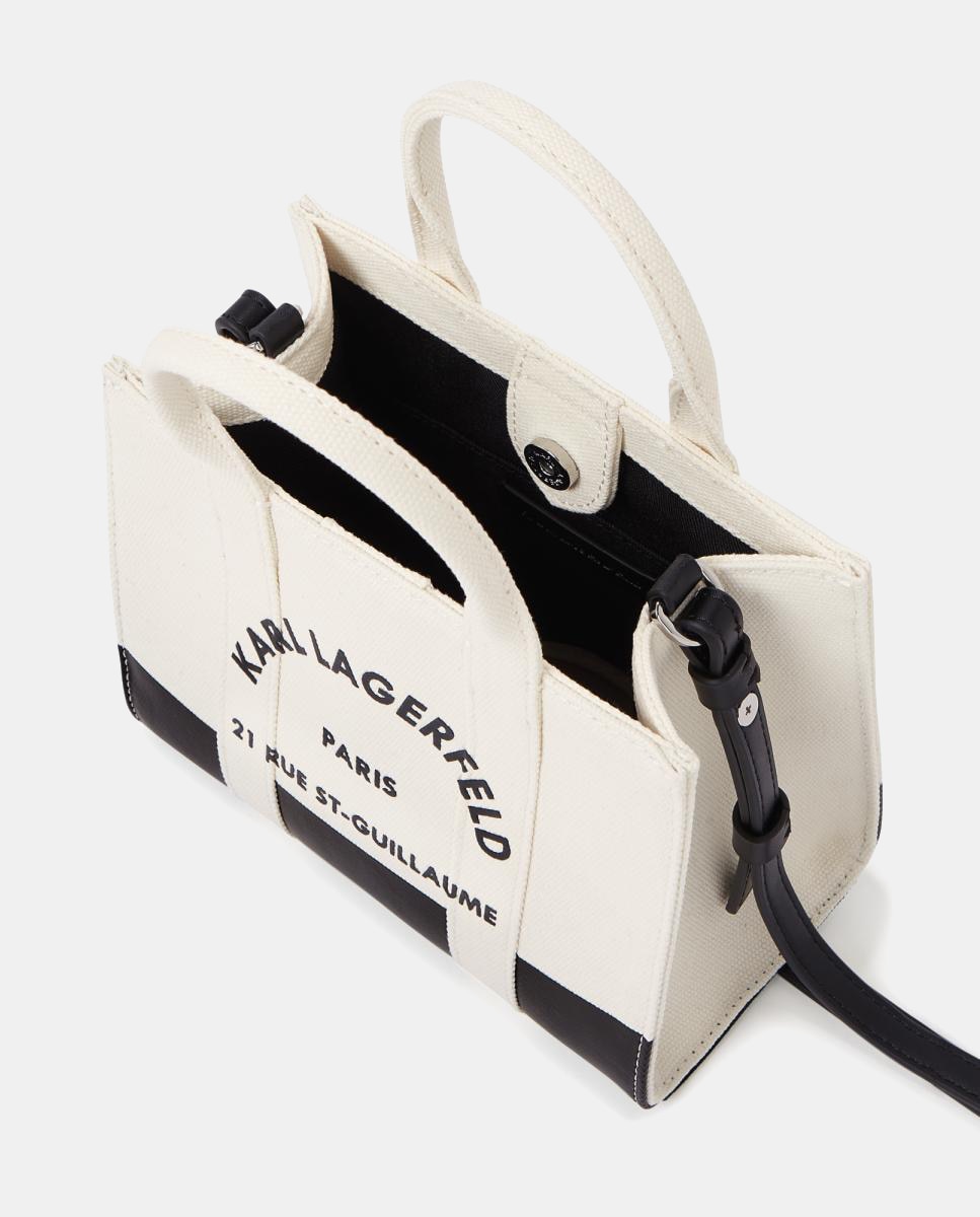 Mini Mala Tipo Tote Rue St-Guillaume Multicolor-4