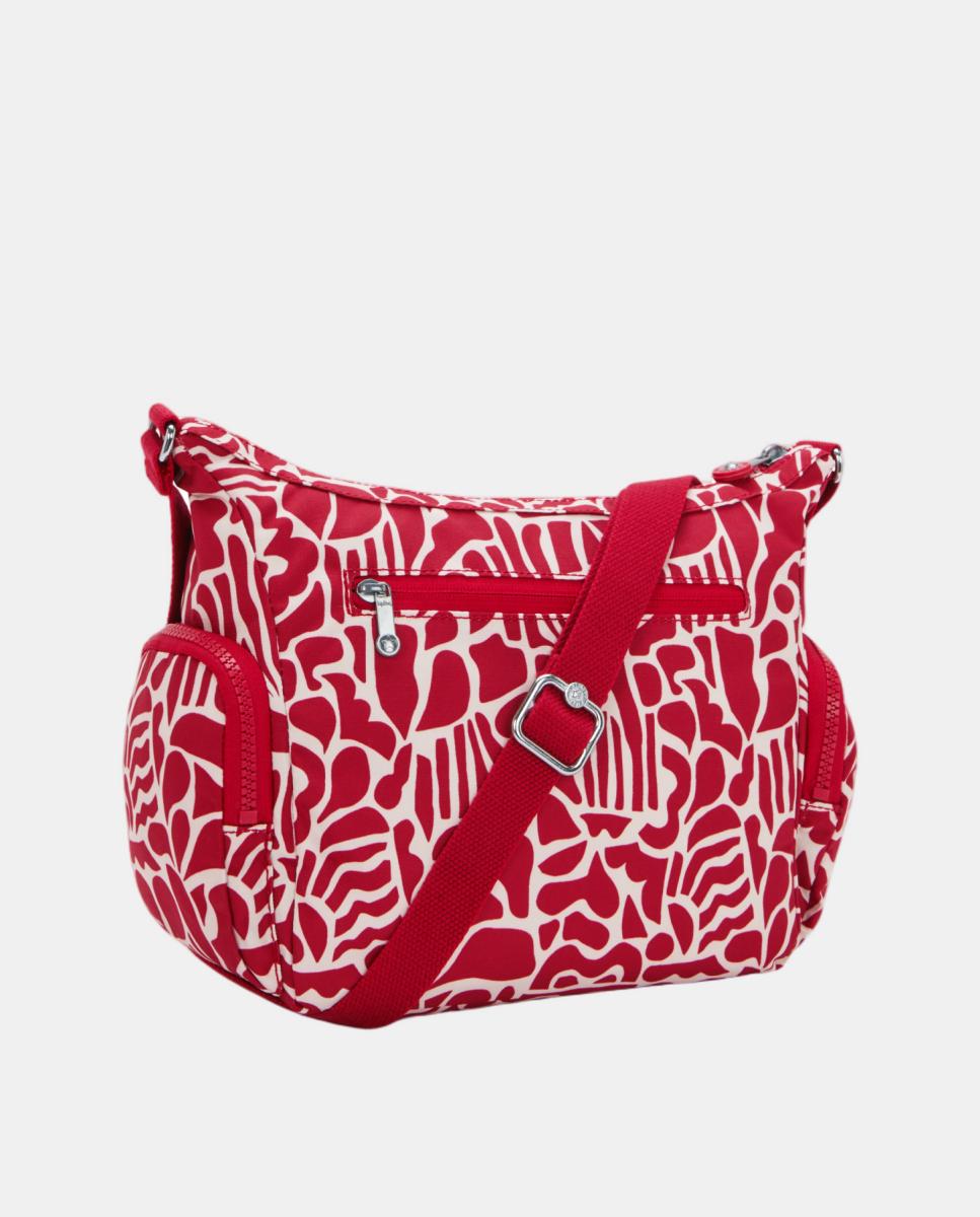 Mala a Tiracolo Média com Correia Ajustável Vermelho-2