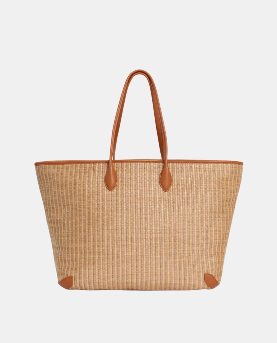 Mala shopper Castanho-2