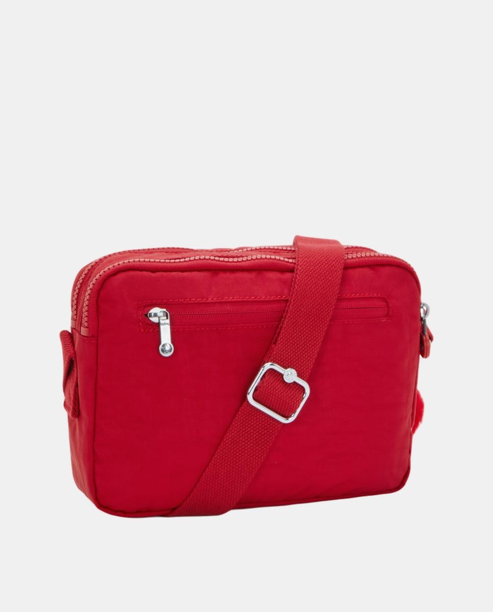 Mala Cruzada Média Versátil com Correia Ajustável para o Ombro Vermelho-2
