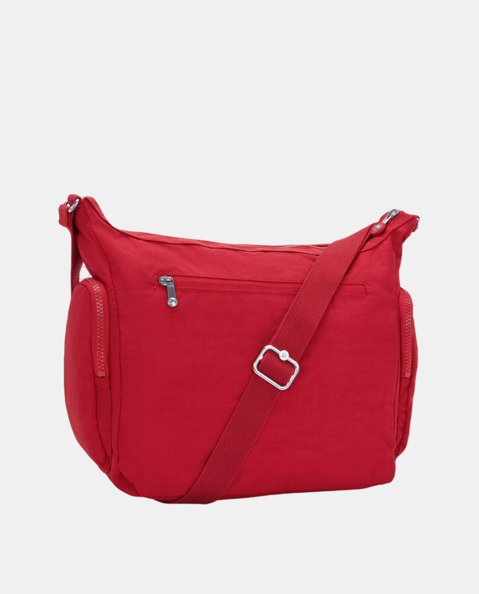 Bolso bandolera grande con correa ajustable - Kipling - Rojo Rojo-2