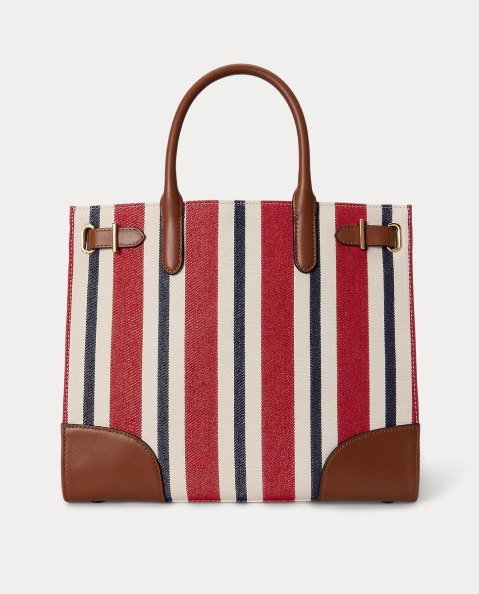 Mala Tipo Tote Devyn Média de Lona Multicolor-3