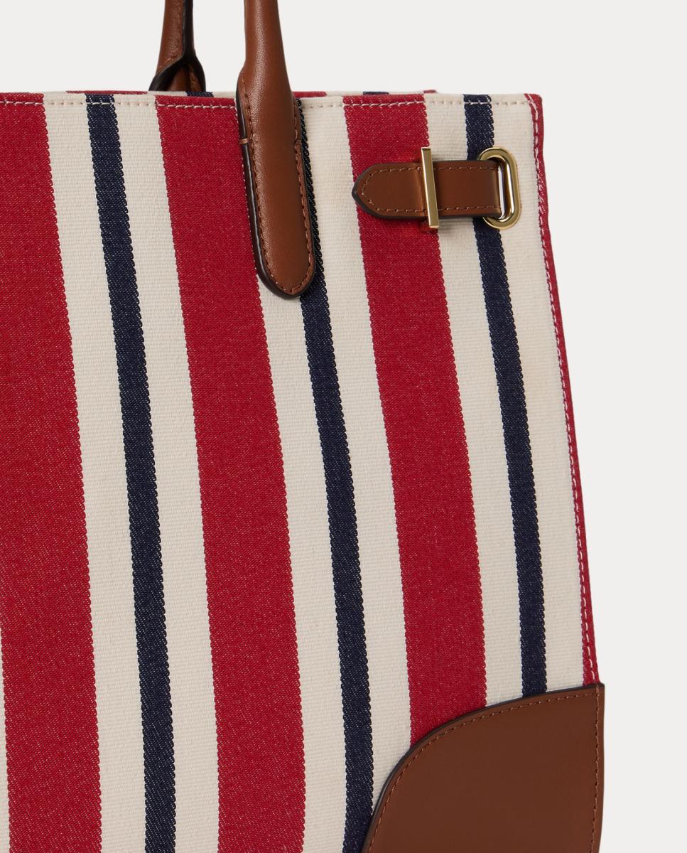 Mala Tipo Tote Devyn Média de Lona Multicolor-5