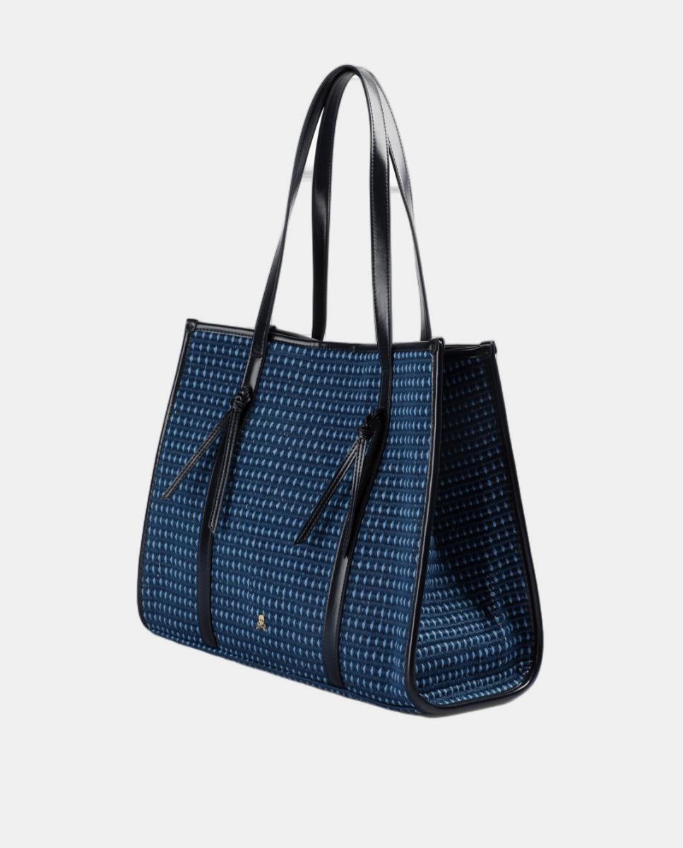 Mala Shopper de Ombro Azul-marinho-3