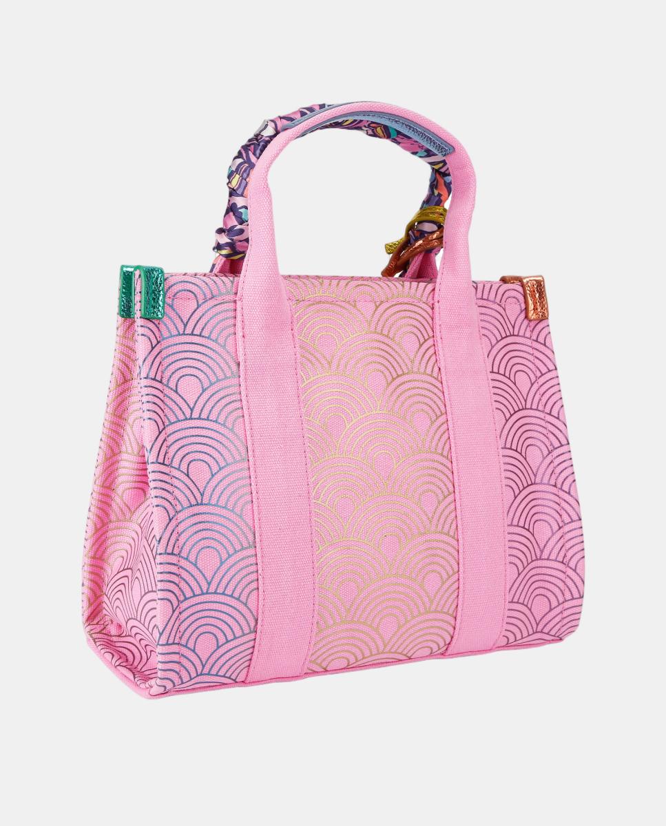 Mala Tipo Tote Southbank Pequena Rosa-3