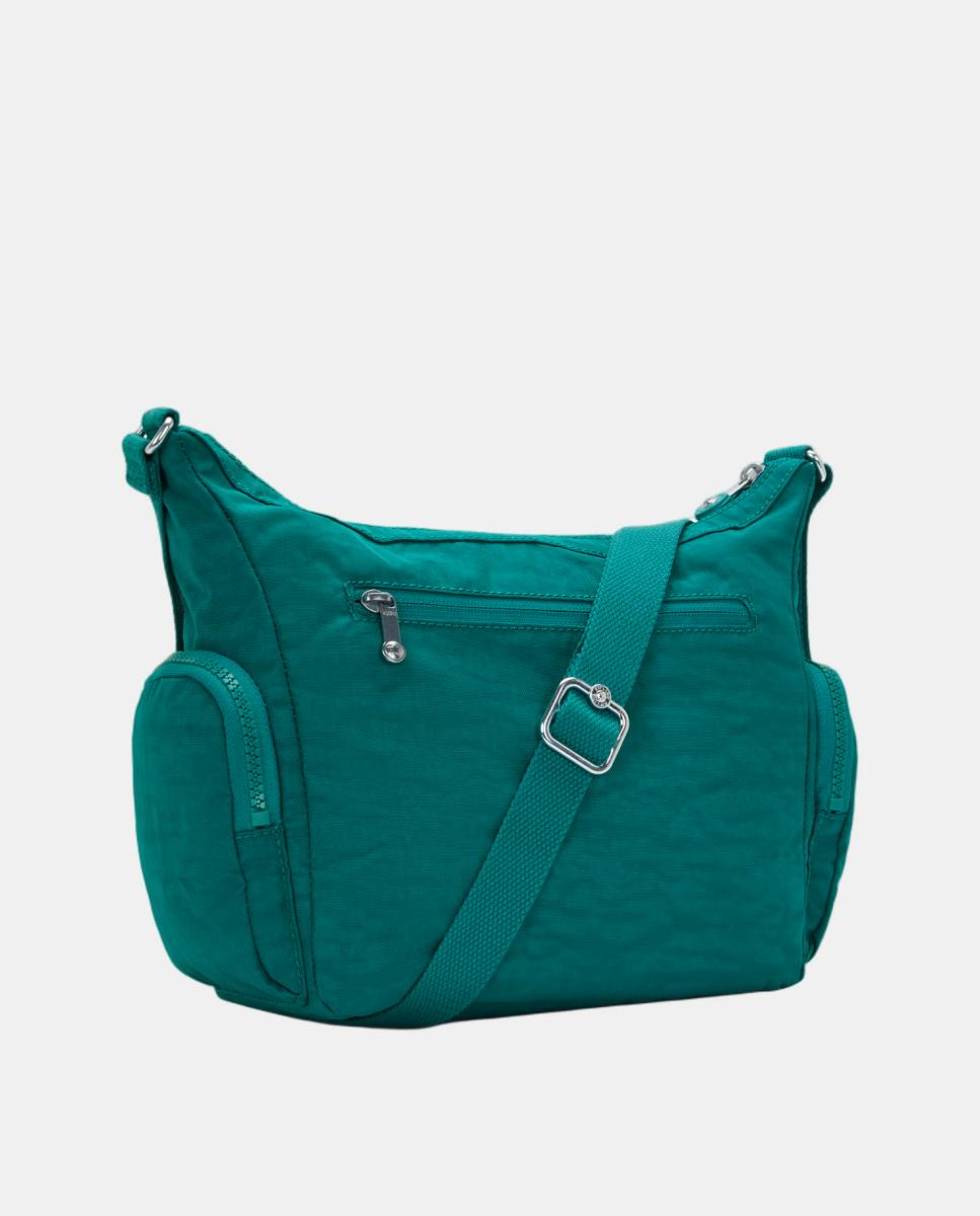 Mala a Tiracolo Média com Correia Ajustável, Modelo Gabb S Verde-2