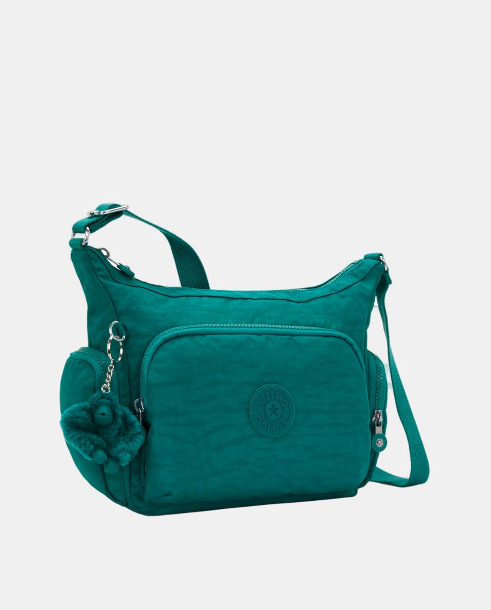 Mala a Tiracolo Média com Correia Ajustável, Modelo Gabb S Verde-4