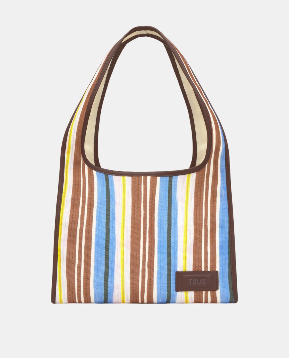 Mala Shopper Extra Grande Summer Holidays Canvas Multicolor-1