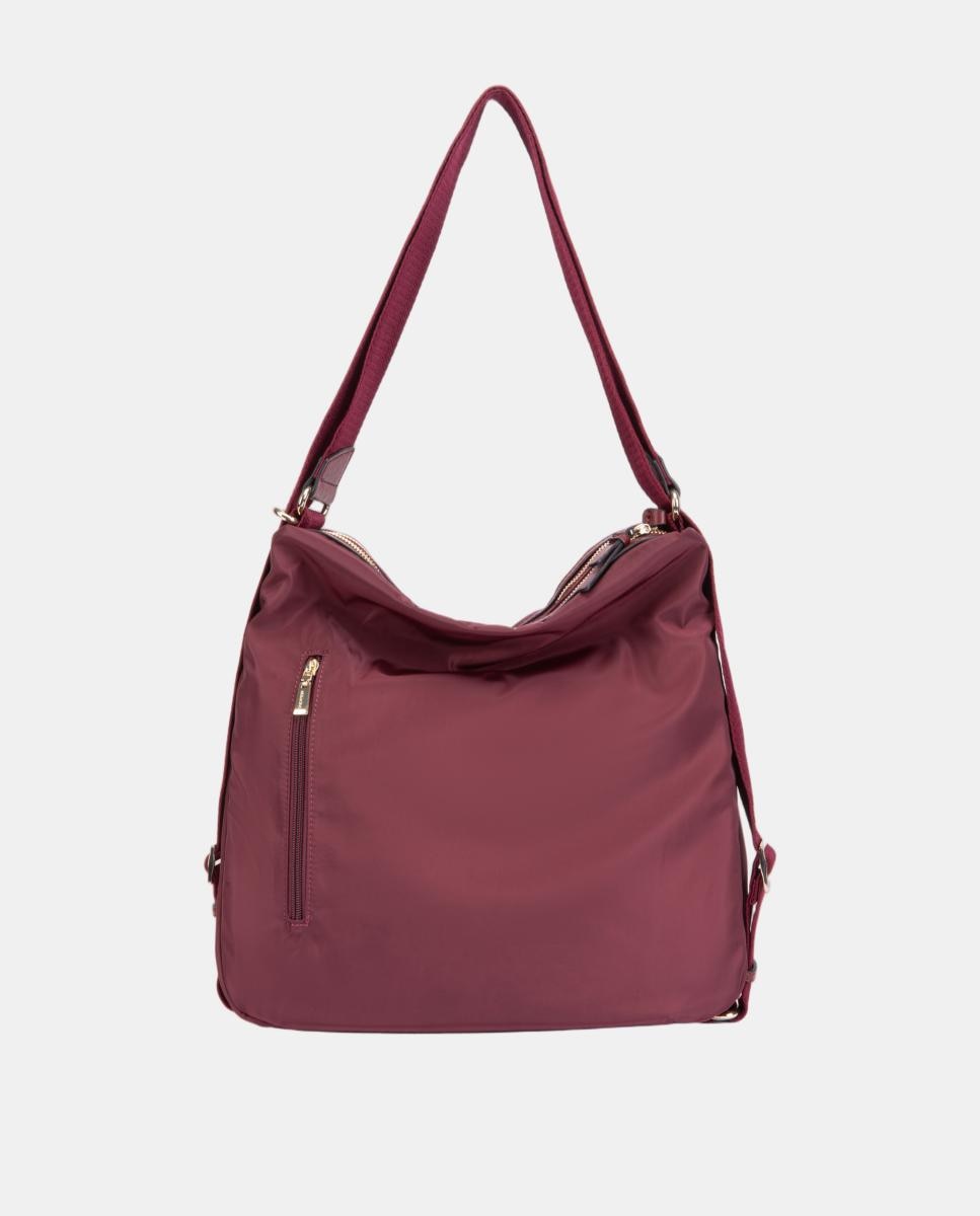 Mala Multifunções em Materiais Reciclados Vermelho/Grená-3