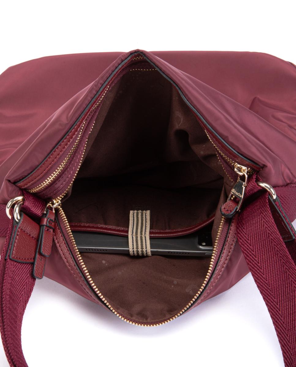 Mala Multifunções em Materiais Reciclados Vermelho/Grená-6