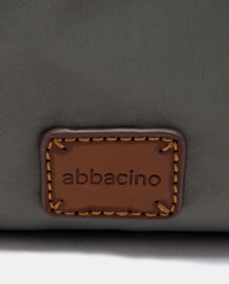 Mala Shopper em Materiais Reciclados Cinzento-7