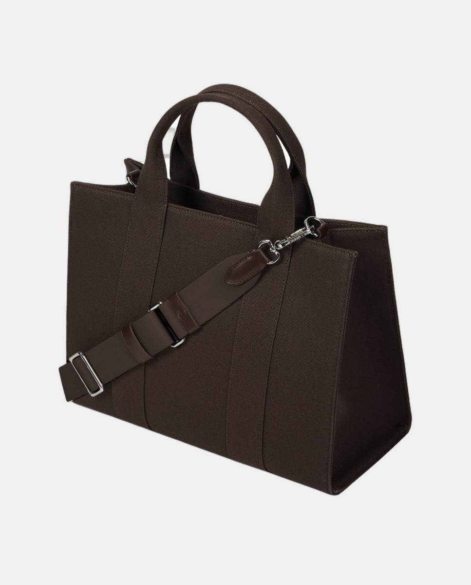 Mala Tipo Tote Média Castanho-chocolate-2