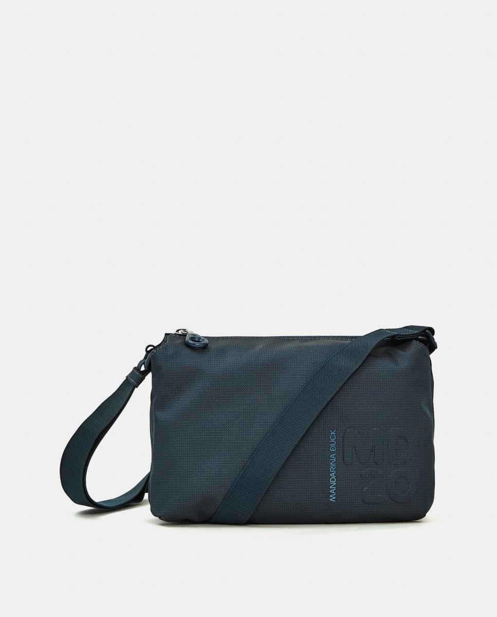 Riñonera en tejido con cremallera - Mandarina Duck - Verde oscuro Verde oscuro-1