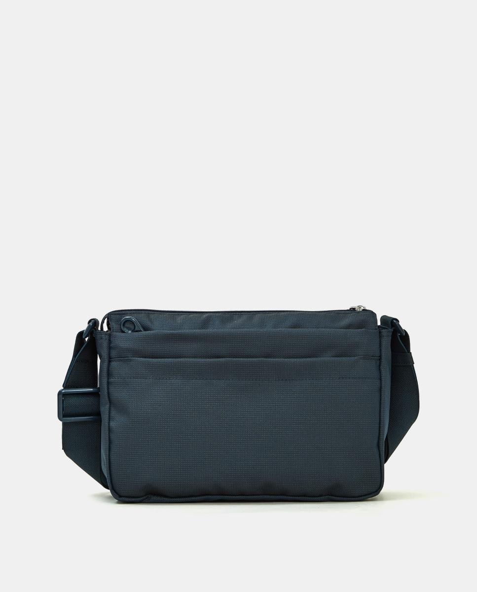 Bandolera en tejido multibolsillos - Mandarina Duck - Verde oscuro Verde oscuro-3