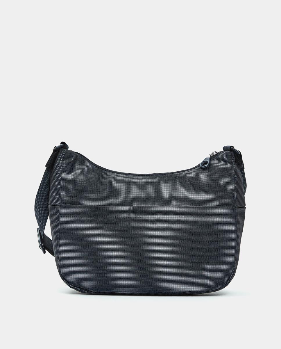 Imagen 3 de Bandolera en tejido con cremallera - Mandarina Duck - Azul marino Azul marino