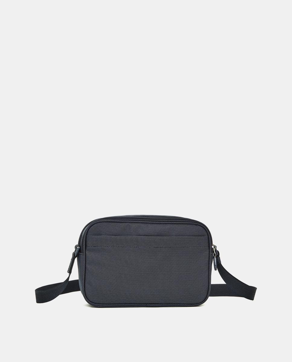 Imagen 3 de Camera bag en tejido con cremallera - Mandarina Duck - Azul marino Azul marino