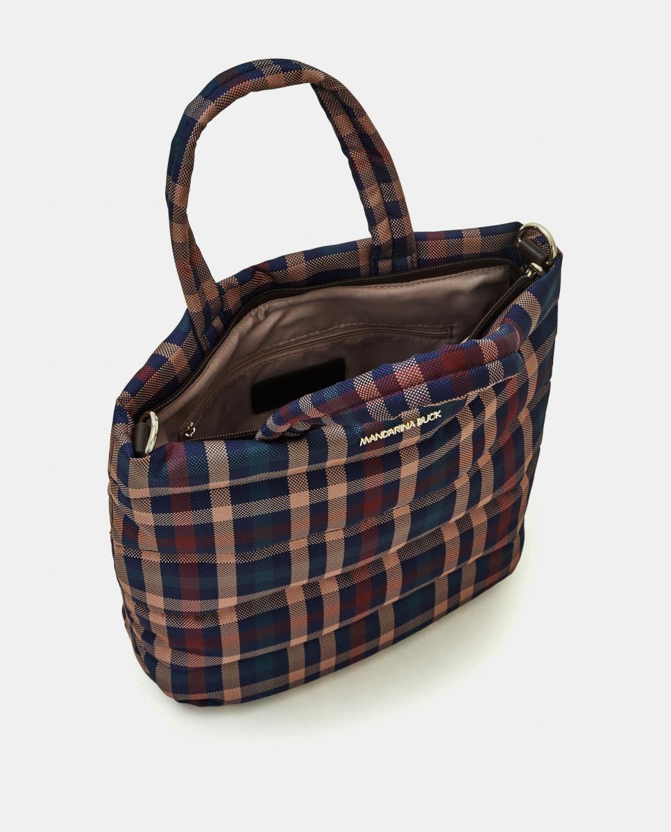 Tote en tejido con bandolera - Mandarina Duck - Multicolor Multicolor-3