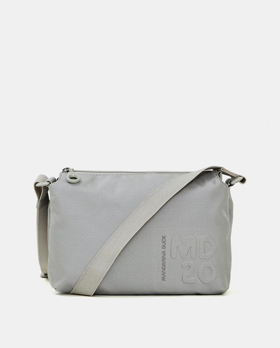 Imagen 1 de Riñonera en tejido con cremallera - Mandarina Duck - Gris claro Gris claro