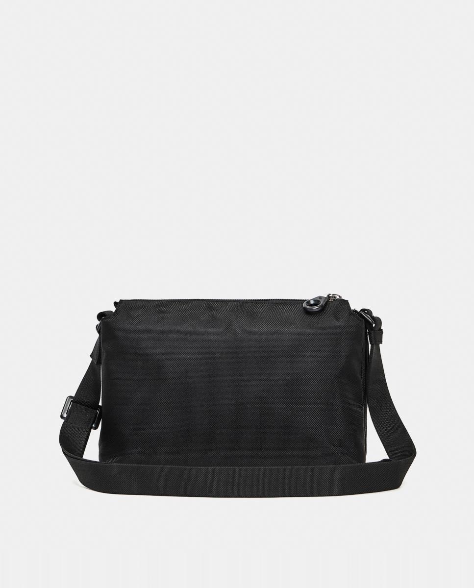 Bolsa de Cintura em Tecido com Fecho de Correr Preto-3