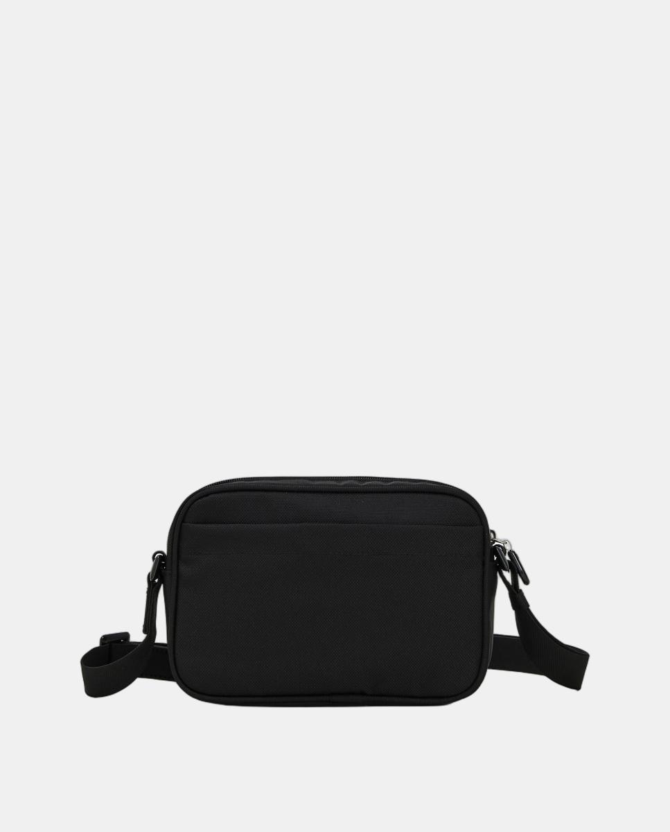 Camera Bag em Tecido com Fecho de Correr Preto-3